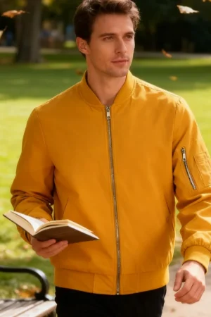 Spring Fall Thin Bomber Jackets Mens Jacket Lightweight Casual Windbreaker Zip Pockets Coats Biker Outwear Outdoor Male